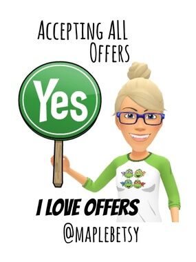 Offers welcome! I usually say yes